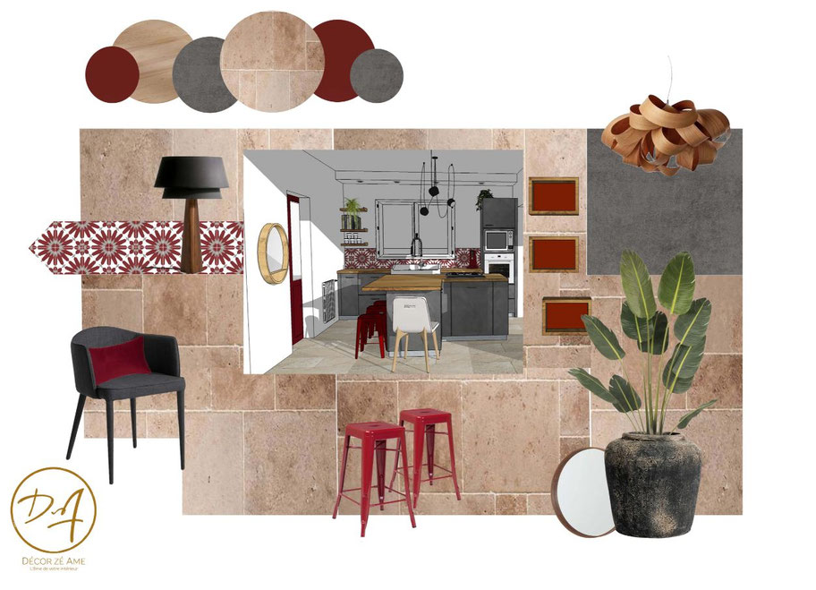 Planche d'ambiance, des suggestions de planches pour votre décoration