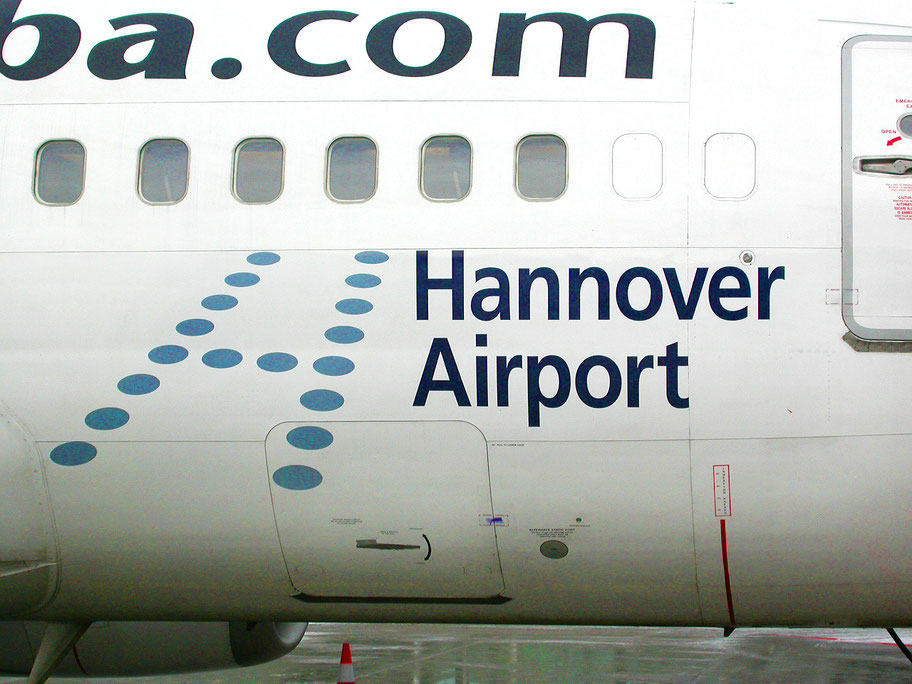 DBA / Deutsch British Airways abc aircraft branding