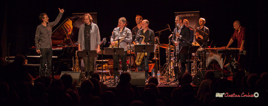 Le Festival JAZZ360 2019, à Cénac, accueille Pierre de Bethmann et son Medium Ensemble 3. 07/06/2019