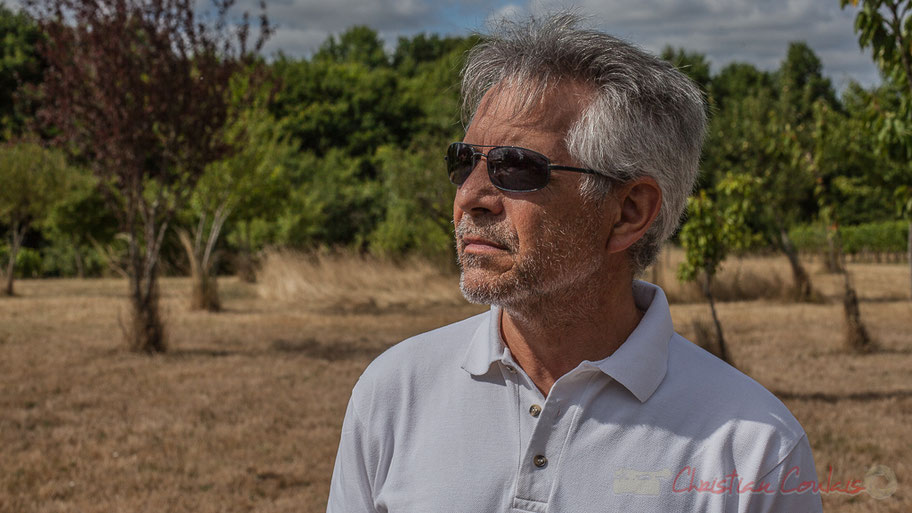 Christian Coulais, vidéo-photographe. Autoportrait.