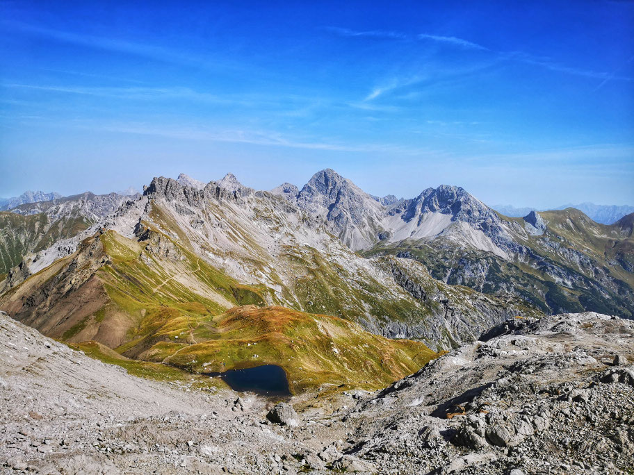 Schwarzmilzferner und Mädelegabel (2.645m)