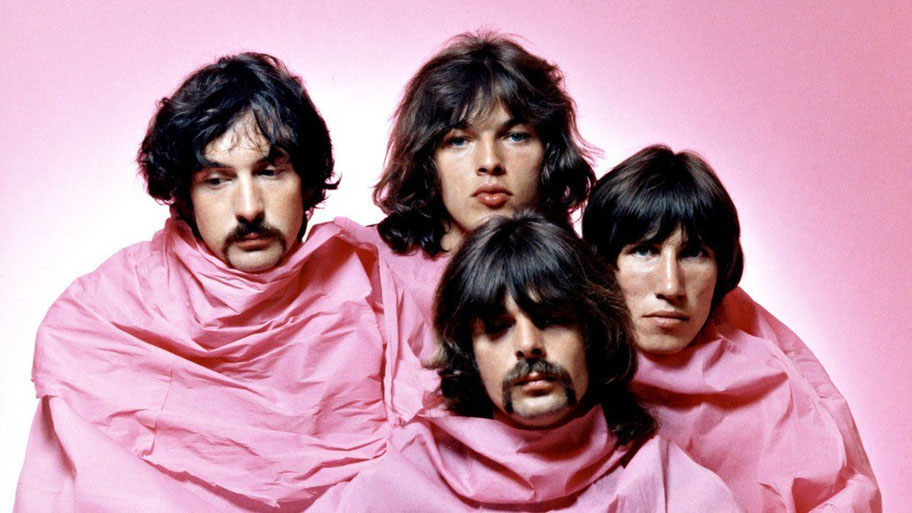 foto pink floyd giovani in rosa