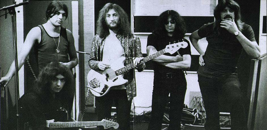 giovanissimi deep purple in studio incisione