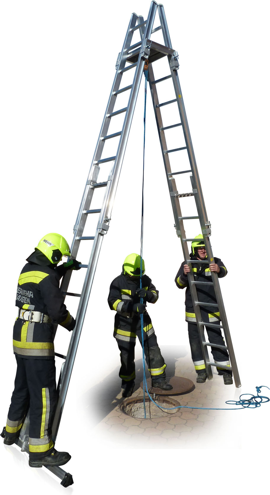 Aluminium Scaling Ladders leicht, schnell, sicher