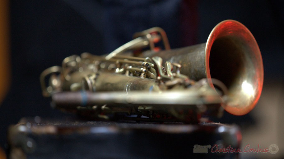 Saxophone alto de Cyril Prévost, Django Phil, Festival JAZZ360 2013, Latresne. Dimanche 9 juin 2013