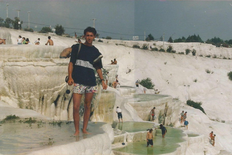 1991 - PAMUKKALE - DAVIDE - https://www.giulianobarbonaglia.info/viaggi/1991-turchia-in-auto/1991-turchia-in-auto-02/