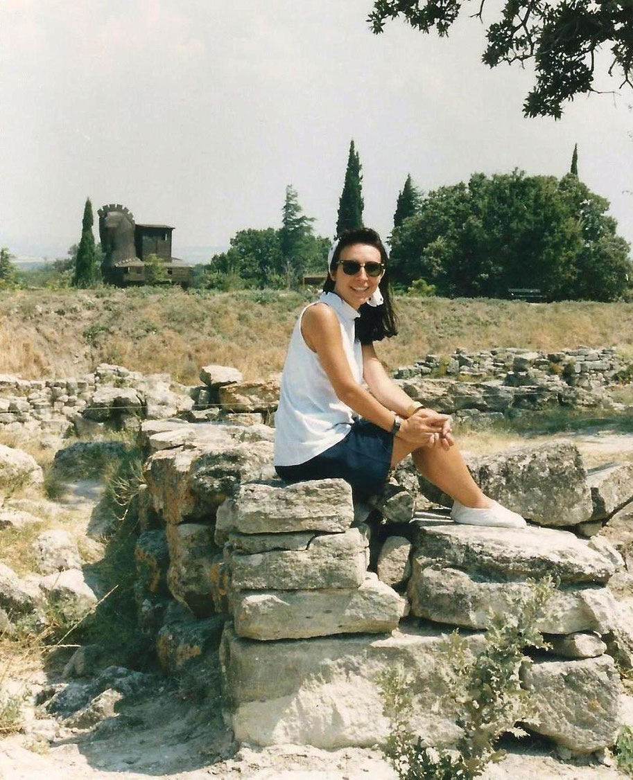 1991 - TROIA 04 - BARBARA --- https://www.giulianobarbonaglia.info/viaggi/1991-turchia-in-auto/