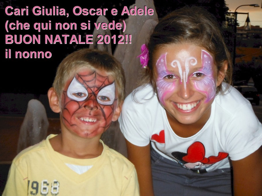 I miei nipoti Oscar e Giulia