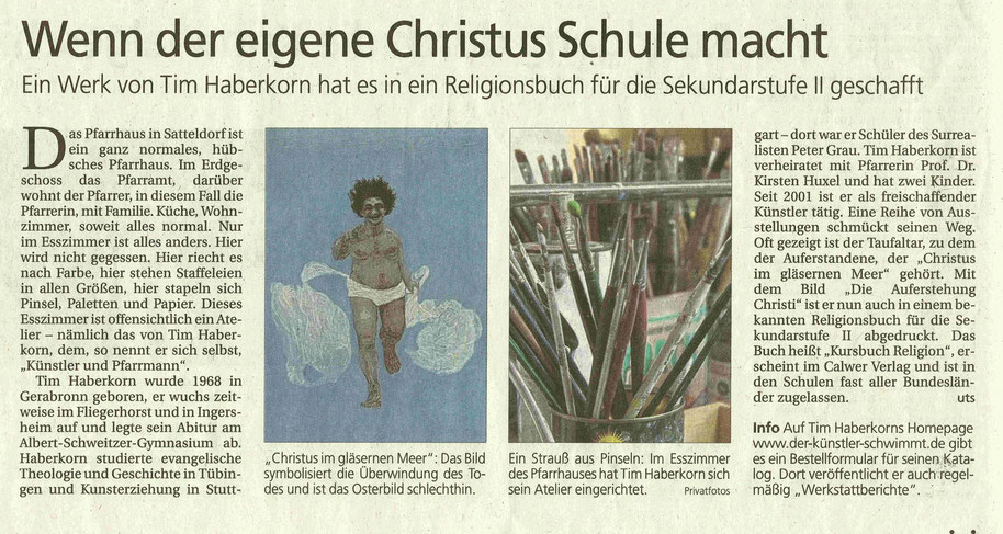 Hohenloher Tagblatt, Samstag, 4. April 2015, S. 9