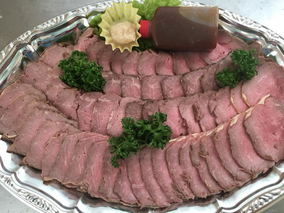 ローストビーフのみはシンプルに食べごたえ抜群!