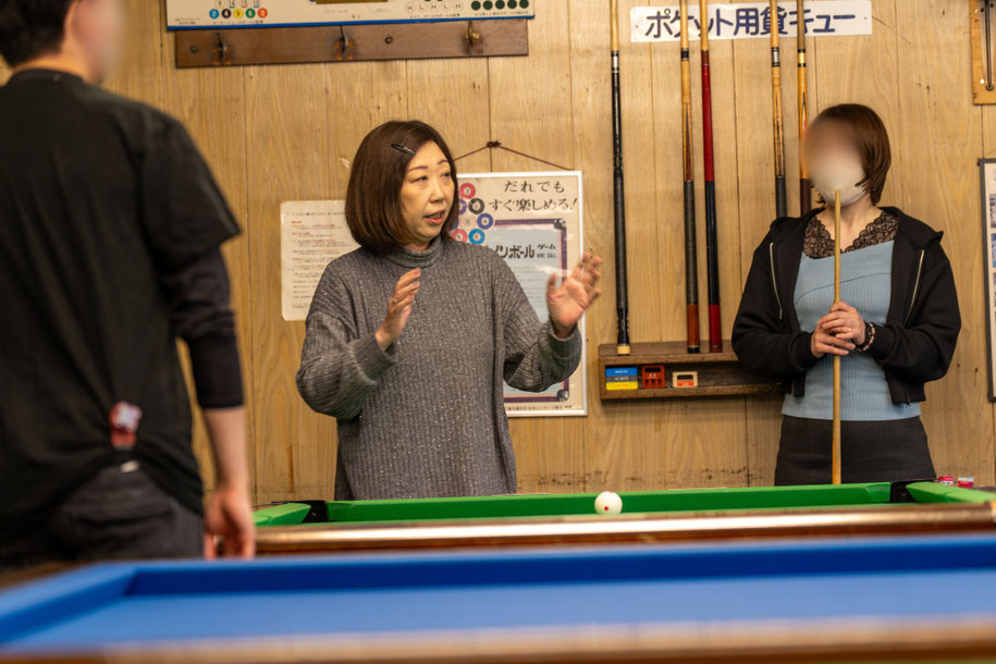 講師として元プロの石田稚香子氏をお招きしました