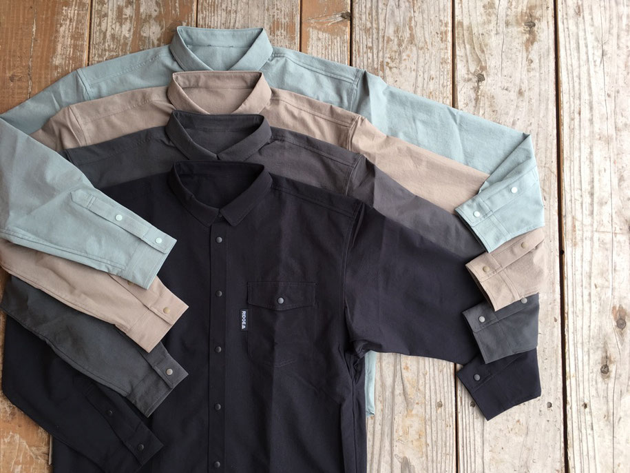 RIDGE MOUNTAIN GEAR(リッジマウンテンギア) Poly Basic Long Sleeve Shirt 各¥15,364(+TAX)