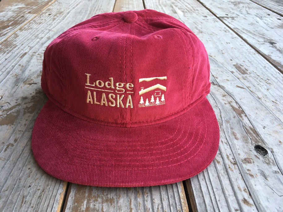 TACOMA FUJI RECORDS(タコマフジレコード) Lodge ALASKA LOGO CAP 22 designed by Hiroshi Iguchi ¥6,500(+TAX)