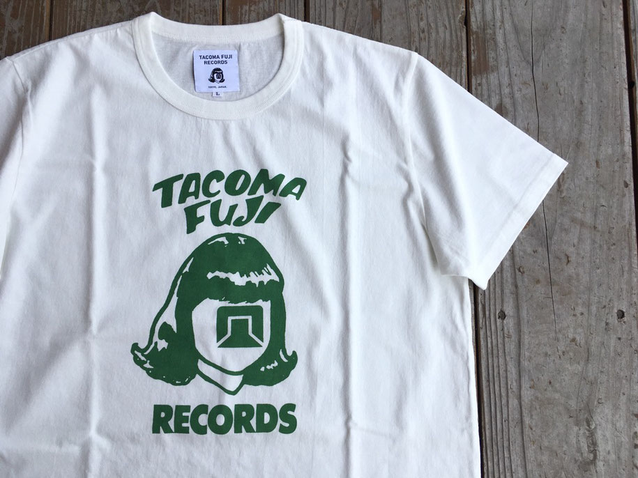 TACOMA FUJI RECORDS（タコマフジレコード） TACOMA FUJI LOGO SS 23 designed by Tomoo Gokita　￥6,200（＋TAX）