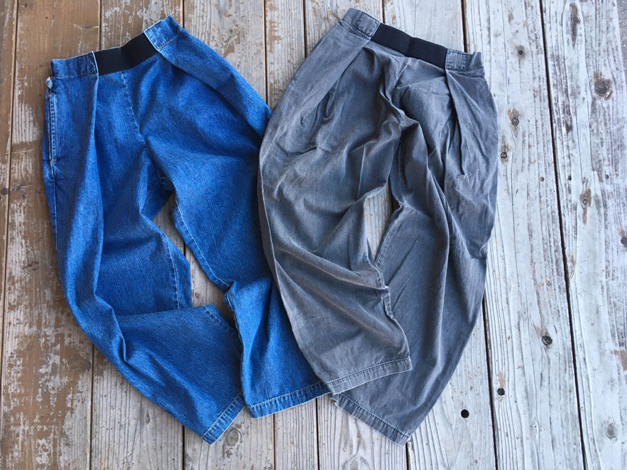 RELAXFIT(リラックスフィット) NORTH PADRE ISLAND beach slacks Used Blue(¥14,900+TAX) One Wash(¥12,900+TAX)