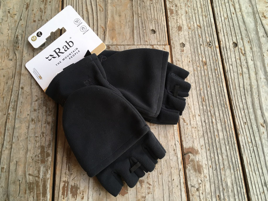 Rab(ラブ) Infinium Windproof Convertible Mitt 各¥6,800(+TAX)