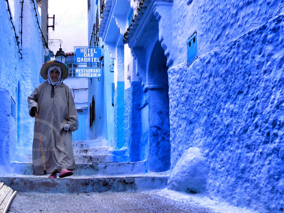 Donna berbera, Chefchaouen (Marocco)