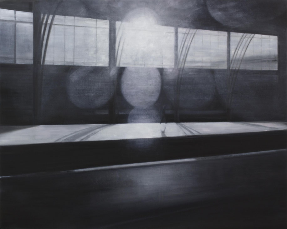 Station 160x200cm 2013 oil on canvas