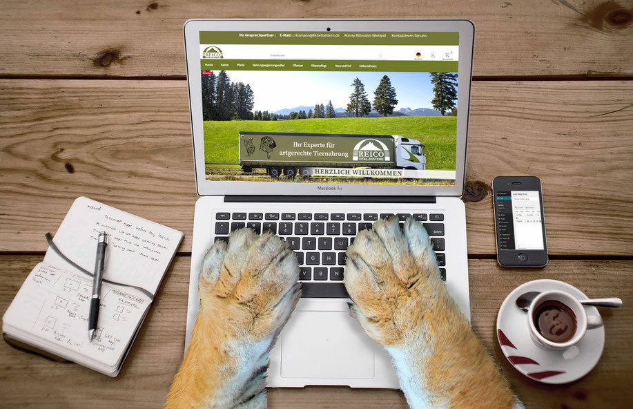 Reico Online Shop, das Online Portal von Reico - Hundefutter, Katzenfutter, Futter für Pferde, Nahrungsergänzungsmittel, Pflanzen, Körperpflege, Haus und Hof