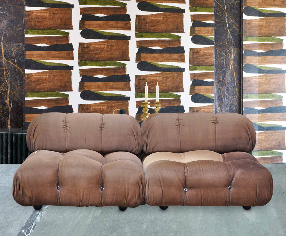 camaleonda sofa  lounge chairs mario bellini b&b