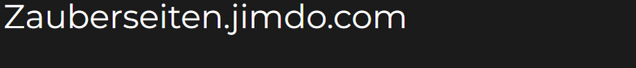 zauberseitens Webseite!