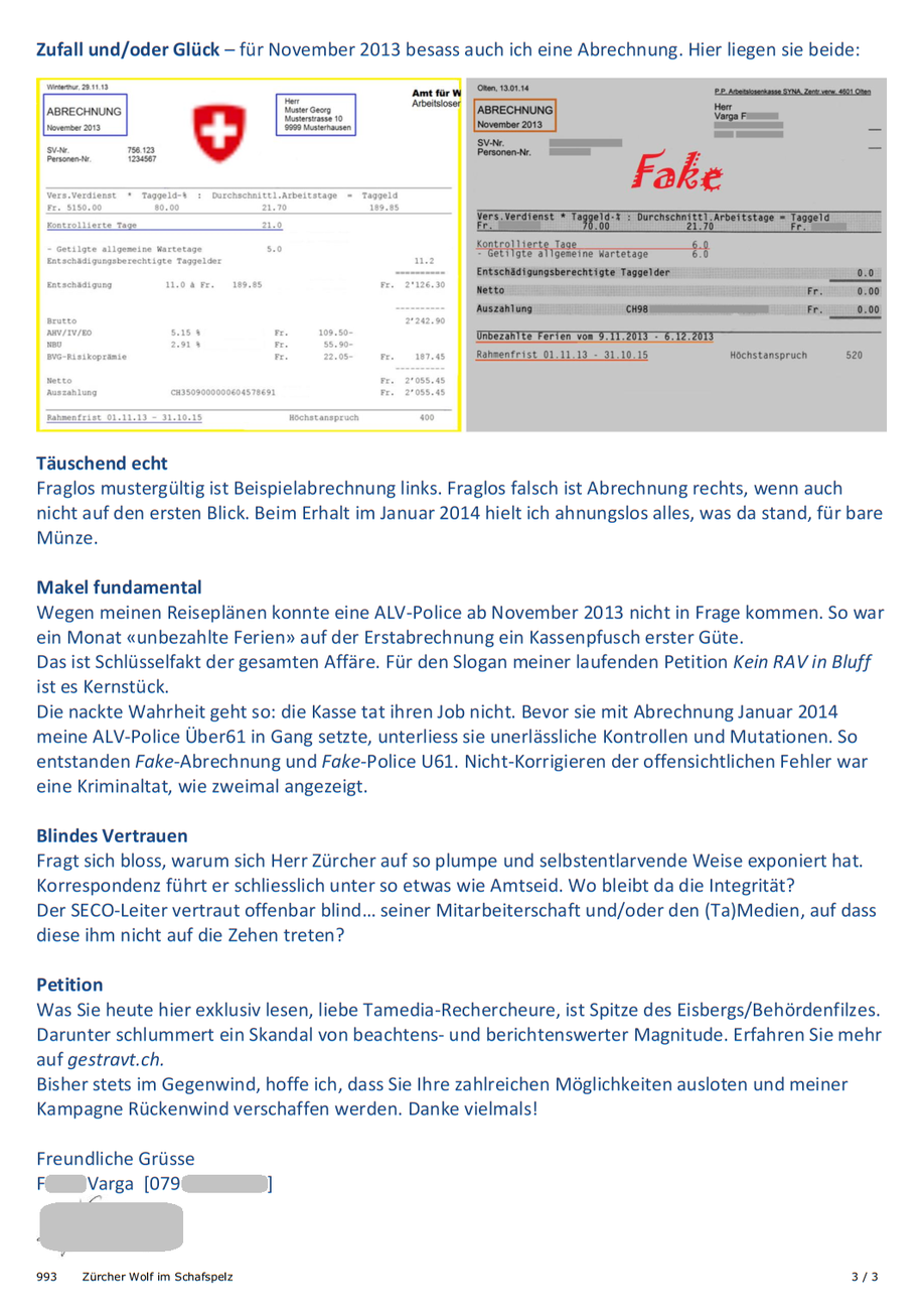 gestravt.ch         Kein RAV in Bluff: bitte PETITION unterzeichnen!