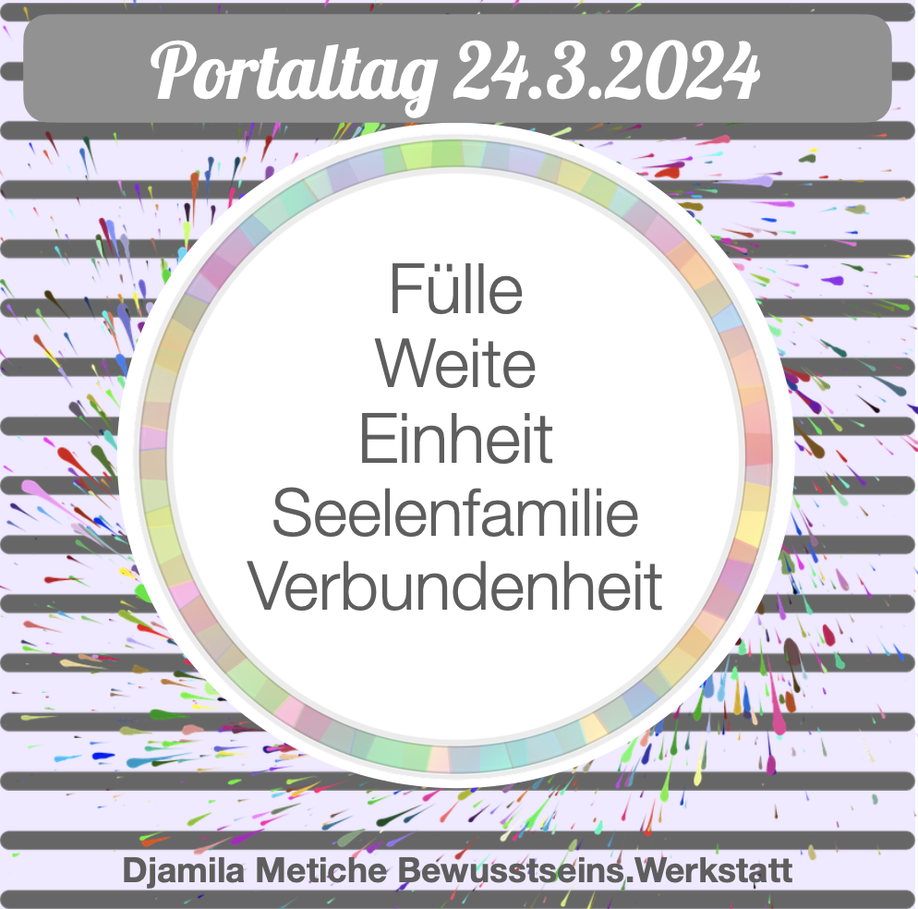 Portaltage und Zeitqualität im März 2024 Bewusstseins.Werkstatt