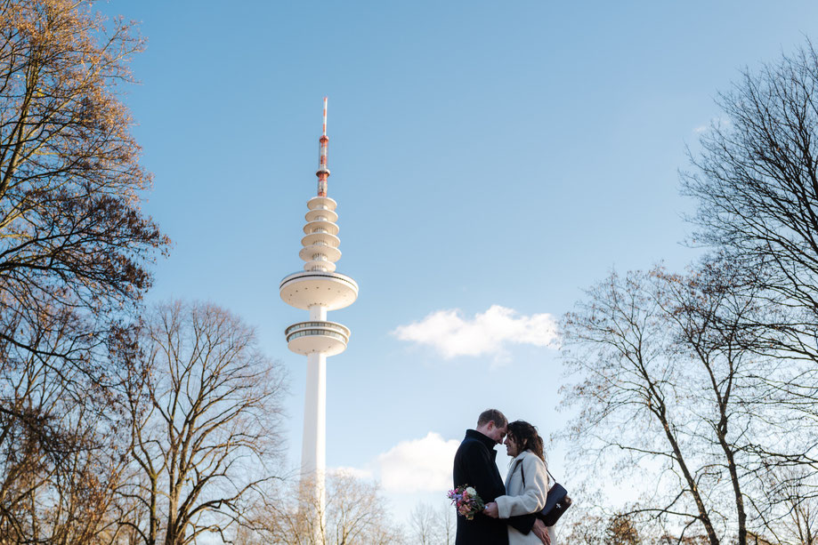 Fernsehturm Hamburg Hochzeit Fotograf