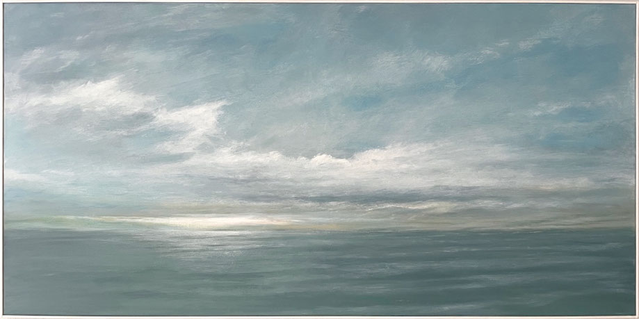 o.T, 140 x 70 cm Acryl auf Leinwand