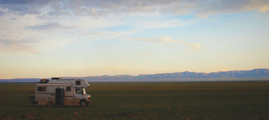 bigousteppes mongolie camion mercedes route