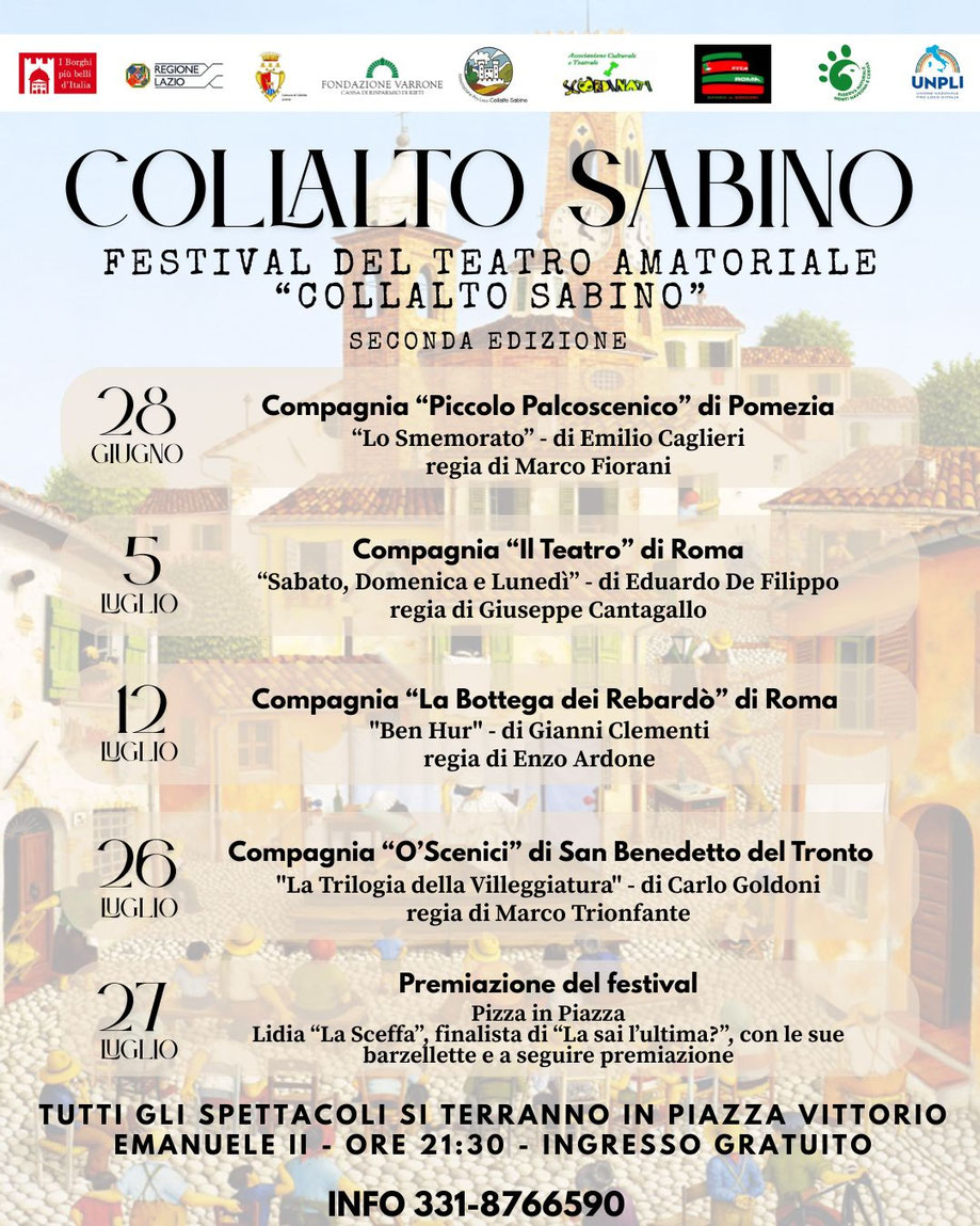 SECONDA EDIZIONE, SEMPRE PIù INTERESSANTE E COINVOLGENTE