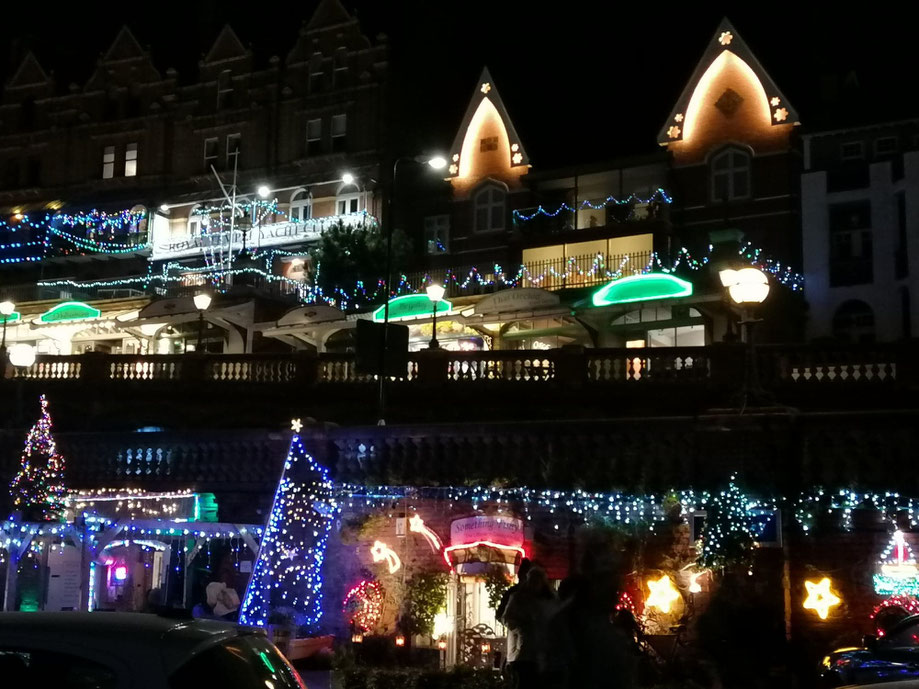 Ramsgate's Military Road Arches looking festive. Photo: MSmith