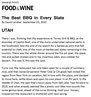 Food & Wine Article