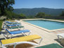 Grande piscine vue Luberon