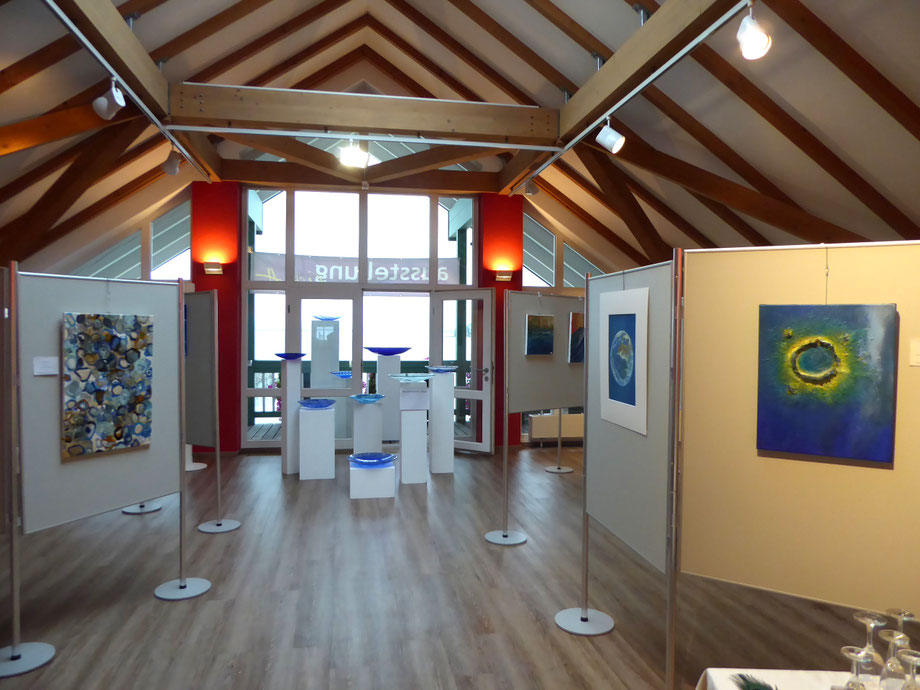 Ausstellung Licht - Farbe - Blau mit Florian Lechner in Gstadt am Chiemsee vom 31.08. - 02.09.2018