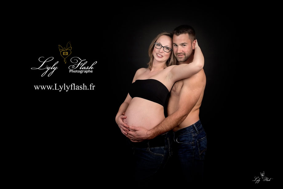 photographe grossesse var studio