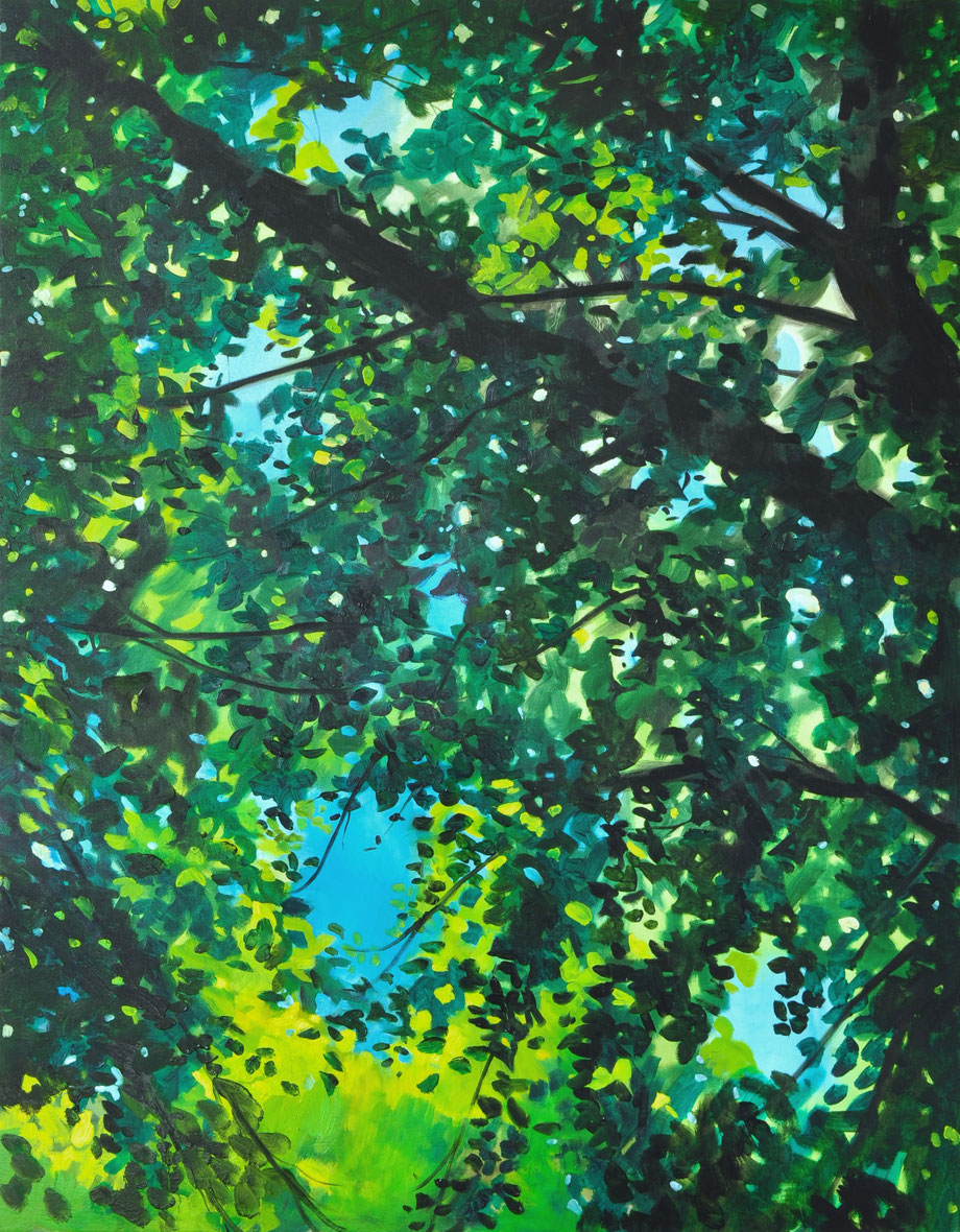Afternoon dreaming, oil on canvas, 160x125cm
