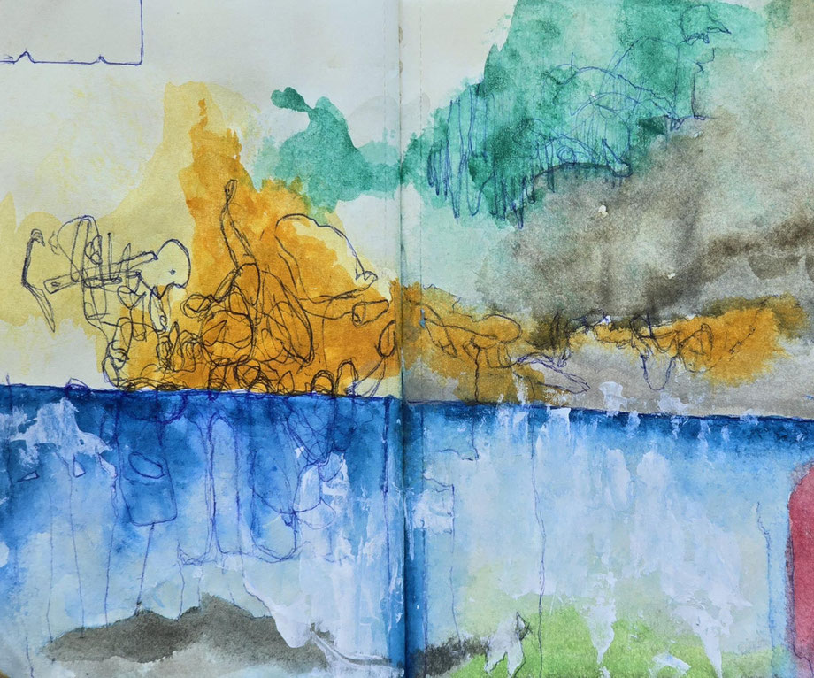 Aquarell, Heinz Franke