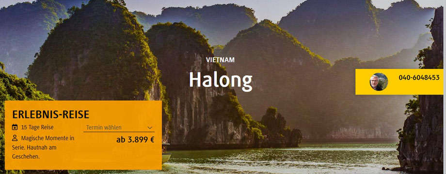 Vietnamreisen Rundreisen Erlebnis Reisen 15 Tage in kleiner Gruppe erleben,bei SINGER Reisen & Versicherungen buchen...