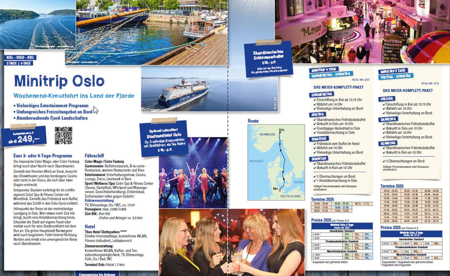 Party Cruise Oslo mit Müller Partytouren jetzt bei uns zum SINGER Jubiläumsvlorteil buchen...