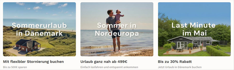 Ferienhäuser und Ferienwohnungen jetzt preiswert bei uns buchen, mit  SINGER Jubiläumsvorteilen...