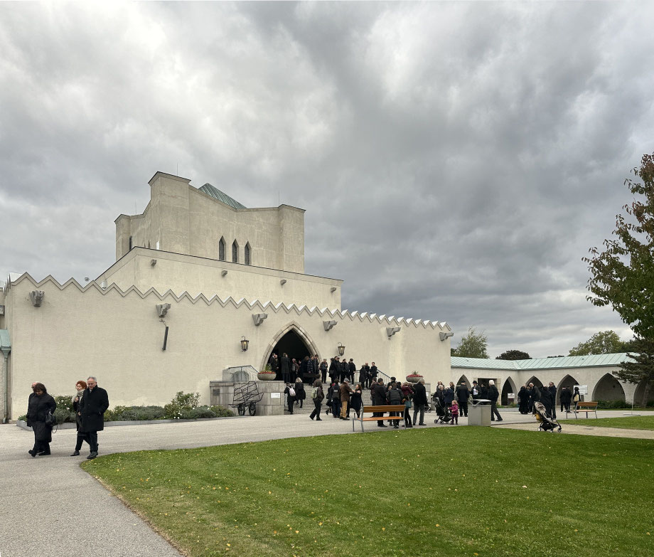 Feuerhalle Simmering / Simmering Fire Hall, Wien / Vienna, October 10, 2024. Photo: Armin Kleinlercher