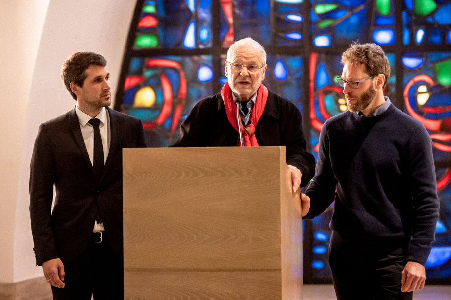 Ivo with his sons Matthias and Lukas. Photo: Armin Kleinlercher