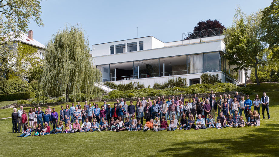 Brno Tugendhat House, meeting of the Tugendhat, Löw-Beer, and Stiassny families, May 21, 2017. Photo: David Židlický