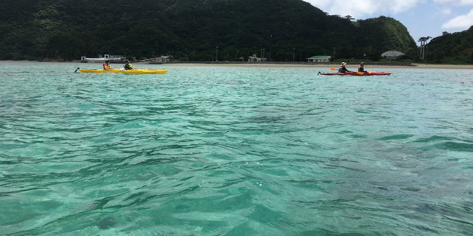 シーカヤック/船浮湾