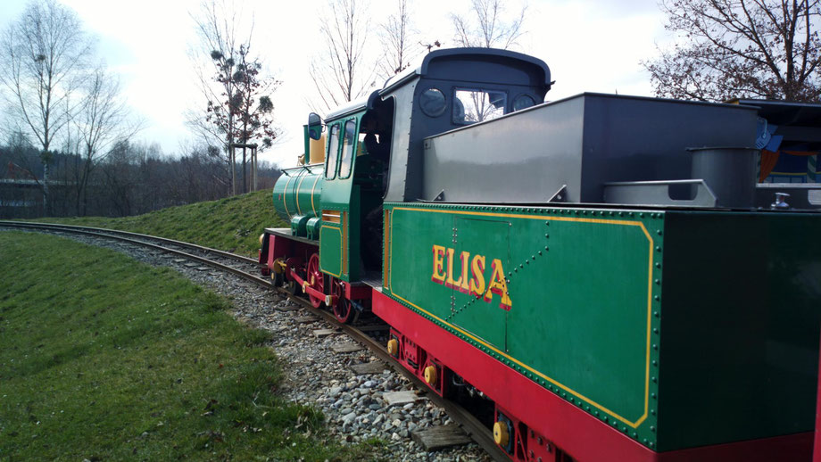 Parkeisenbahn "Elisa" - Bild: Klaus Henneff