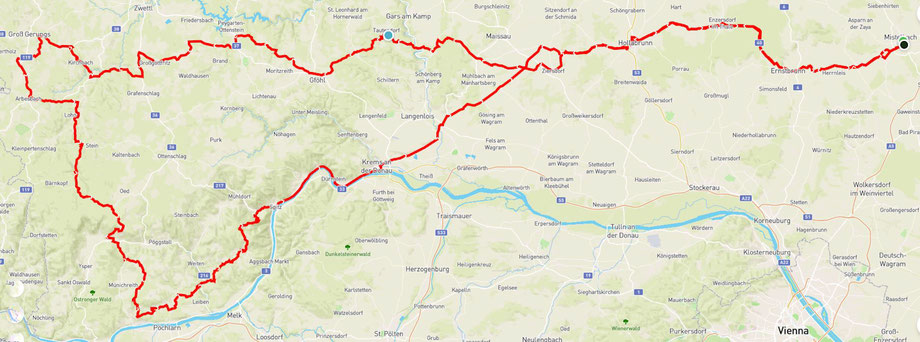 375km