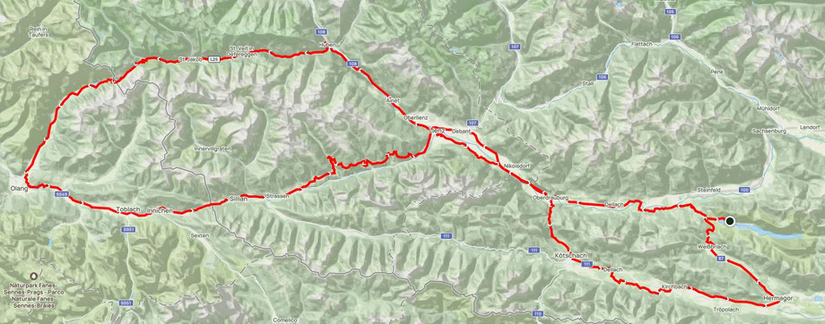 290km