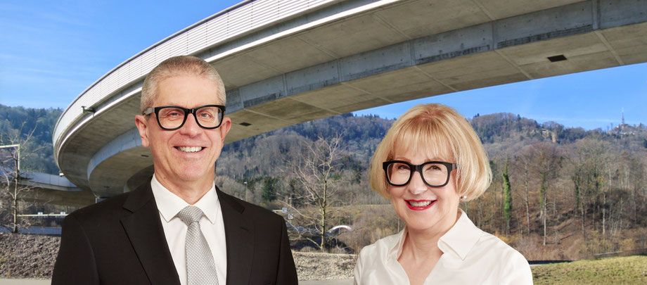 Thomas Kieliger und Alessandra Gregorini Brücke Üetlibergtunnel