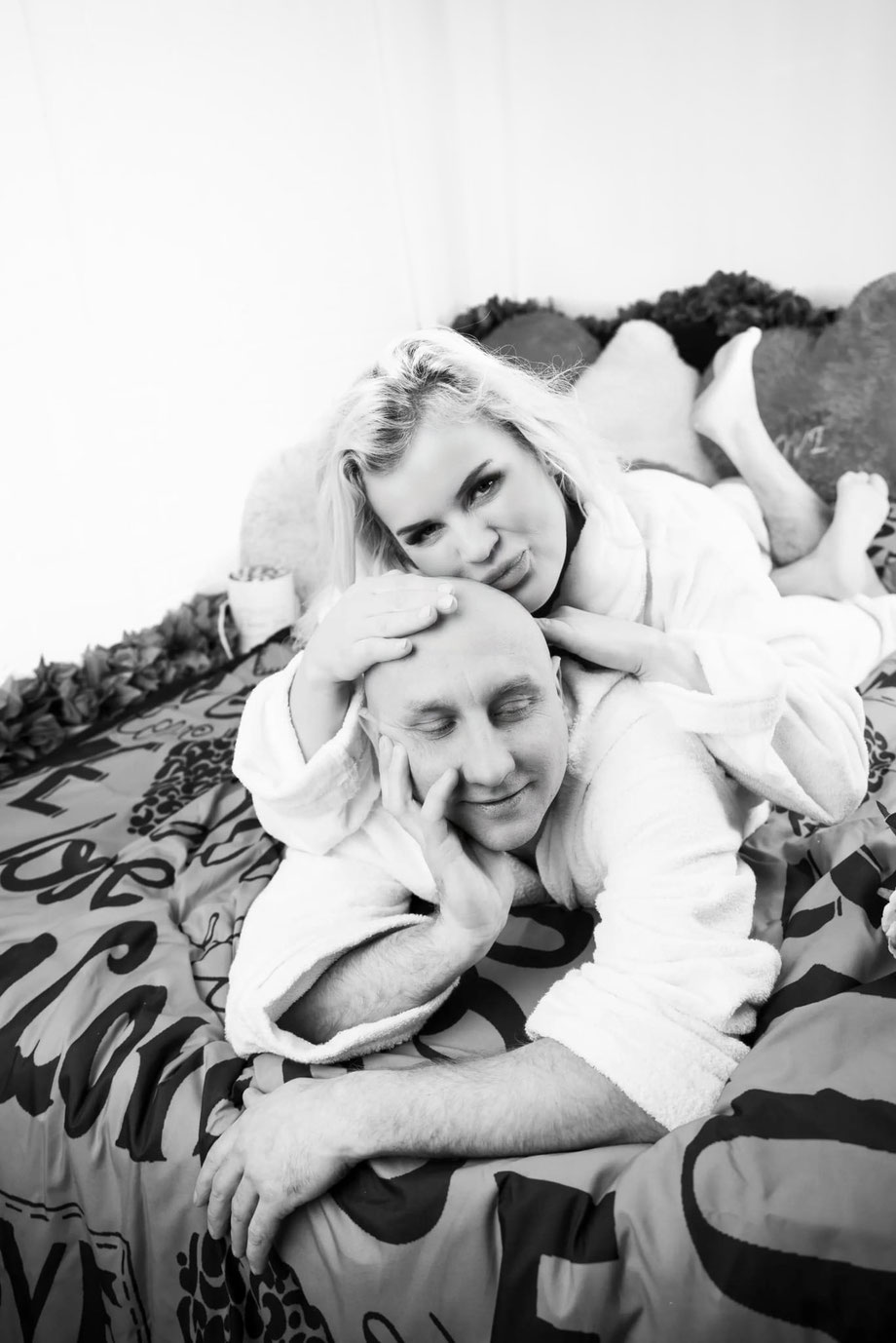 boudoir shoot met effecten